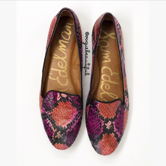 Sam Edelman Shoes - Sam Edelman Alvin Multicolor Textured Loafers